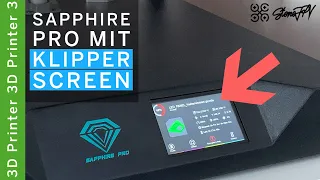 Sapphire Pro mit Touch-Display für Klipper und Raspberry im Gehäuse