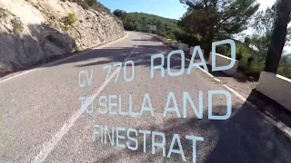 A Journey through the mountain of Costa Blanca - Spain by motortrike