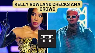 CHRIS BROWN AMA WIN BOOED, KELLY RIDES FOR CHRIS BROWN, PERFORMANCE CANCELLED...