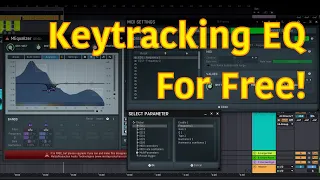 Keytracking EQ with a free plugin - surgically control your harmonics with MIDI