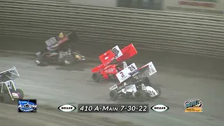 Knoxville Raceway 410 Highlights / July 30, 2022