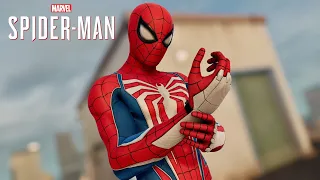 Spider-Man PC - Photorealistic Marvel's Spider-Man 2 Advanced Suit MOD Free Roam Gameplay!