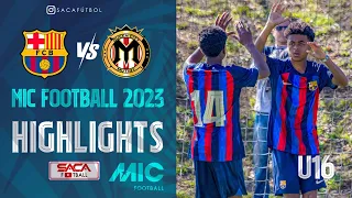 HIGHLIGHTS: Barcelona vs Queen City Mutiny U16 MIC Football 2023