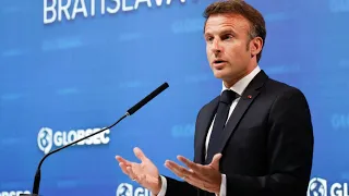 Macron says Putin has jolted NATO awake at security summit • FRANCE 24 English