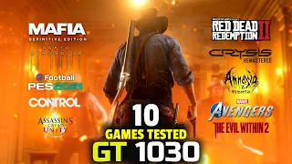 Gt 1030 Gaming | 10 Games Tested On GT 1030 in 202021