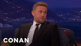 Charlie Hunnam On James Bond Rumors | CONAN on TBS