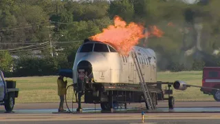 Dallas Love Field tests emergency response to mock plane crash