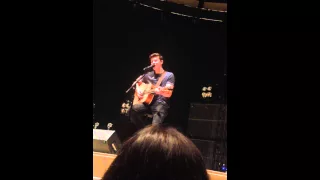 Shawn Mendes - Stitches in Edmonton (Soundcheck)