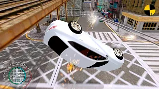GTA 4 Crash Testing Real Car Mods Ep.384