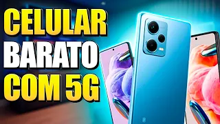 🚨 TOP 5 CELULARES BONS E BARATOS 2023 COM 5G | Melhores Celulares 5G Custo Benefício De 2023