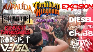 FORBIDDEN KINGDOM DAY 1 2023(MARAUDA, MIDNIGHT TYRANNOSAURUS, DIESEL, EMORFIK, VERSA, EXCISION)