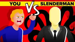 YOU vs SLENDERMAN - Can You Survive And Defeat The Imaginary Internet Demon