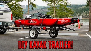 Building THE BEST BUDGET DIY Kayak Trailer! Big Update!