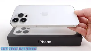 Unboxing the iPhone 13 Pro Max: Silver…or White?