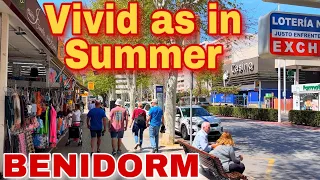 Benidorm Mediterranean Avenue - VIVID as in Summer! #benidormbyana