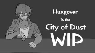 WIP | Hungover in the City of Dust | BNHA Dabi Animation | 10k+ Sub Special