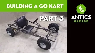 Building a Go Kart, Part 3 - Steering and Pedals