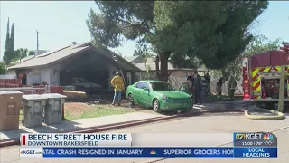 Beech Street house fire