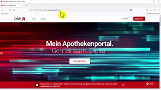 mein-apothekenportal.de: Freischaltung zur Impfzertifikate-Erstellung