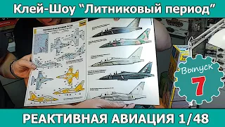 Клей-шоу "Литниковый период":  Реактивная авиация 1/48. (Выпуск #7)