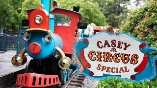 [2022] Casey Jr. Circus Train - 4K 60FPS POV | Disneyland park, California