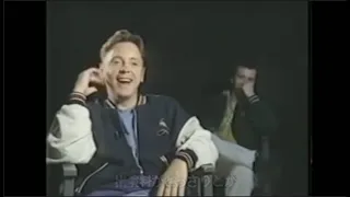 Electronic (Bernard Sumner and Johnny Marr) "Days" Japanese TV Interview, 1991