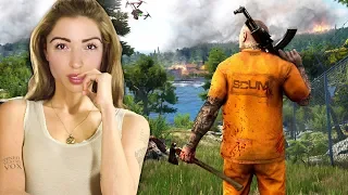 SURVIVING A ZOMBIE APOCALYPSE!! (SCUM)