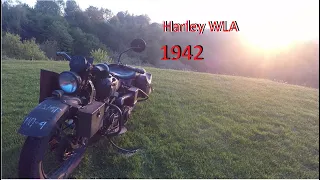 Zapach garażu (#4) - Harley WLA - motocykl marzeń (cz.1)