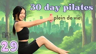 25 MIN FULL BODY PILATES WORKOUT 🌅 | 30 Day Pilates Challenge - Day 29 Plein de Vie