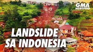 GMA News Feed: Landslide sa Indonesia