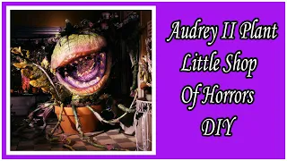 Audrey II Plant DIY From LITTLE SHOP OF HORRORS | Mixed Media | Sculpture | Dollar Tree