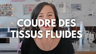 Tuto couture facile:  coudre des tissus glissants