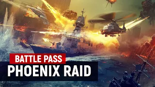 Phoenix Raid | Modern Warships Battle Pass April 2024