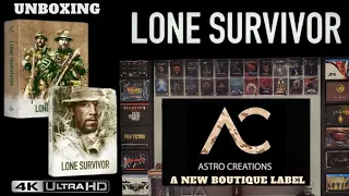 Lone Survivor Astro Creations 4k Ultra HD Bluray Collector's Edition Unboxing.