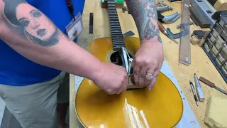 Repairing John Mayer's OMJM Martin Guitar