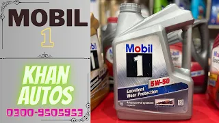 Mobil 1 5w-50 Fully Synthetic | Khan Autos Rawalpindi | 0300-9505953