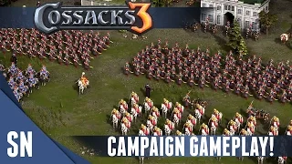 Cossacks 3 - Campaign Gameplay - Roundheads vs Cavaliers - Part 1