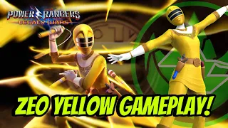 Power Rangers: Legacy Wars - ZEO YELLOW TANYA GAMEPLAY!!