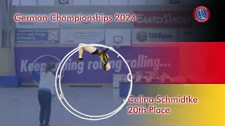 Celina Schmidtke German Championships 2023 in Gymwheel All Arround Woman 20th Place