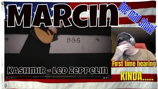 Marcin - Kashmir on One Guitar (Official Video) Led Zeppelin - First Time Hearing - REACTION