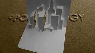 Pop Up New York Skyline Card Tutorial - Origamic Architecture