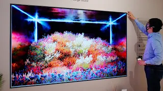 97-inch OLED TV & Transparent OLEDs Are So Close to Market, I Could Touch It!