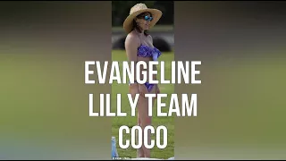 Evangeline Lilly Team Coco