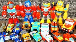 Transformers Rescue Bots Academy Full Collection Hotshot Optimus Heatwave Racer Whirl Brushfire