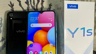 Vivo Y1s Unboxing Color Comparison Aurora Blue and Olive Black and Quick Specs