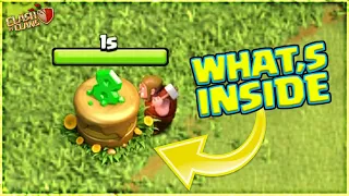 WHAT HAPPENS WHEN U REMOVE 8TH ANNIVERSARY CAKE IN CLASH OF CLANS |