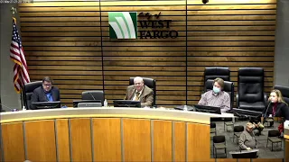 West Fargo City Commission Meeting 3-1-2021