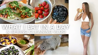 What I Eat In A Day (In My 40's) + Spring Cleaning Vlog