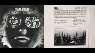 White Light - 1974 LP: Parable - A1  Prodigal (Rock Opera)