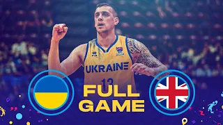 Ukraine v Great Britain | Full Basketball Game | FIBA EuroBasket 2022